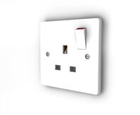 picture shows an electrical socket