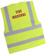 fire marshal high visability top