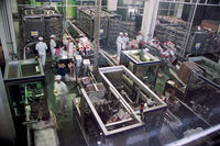photo shows a work area with noisy equipment